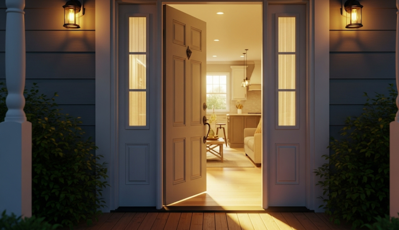 さあ、安心への扉を開きましょう