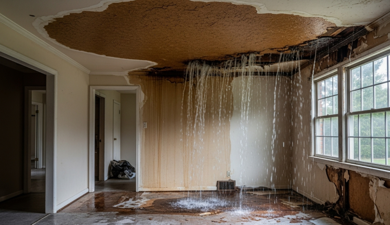 アップリメイク 最悪のシナリオが、「雨漏り」