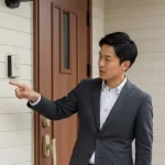 外壁の小さなひび割れを大げさに指摘して不安を煽る悪質な訪問販売員