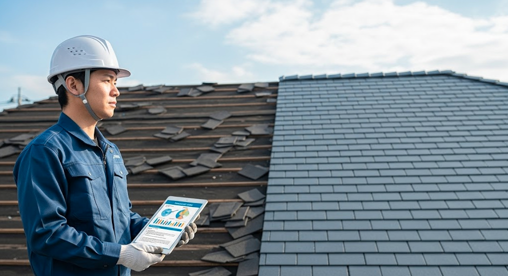 損保ジャパンの火災保険を使った屋根の修理についてプロが徹底解説