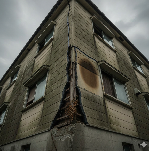 劣化放置による建物のリスク