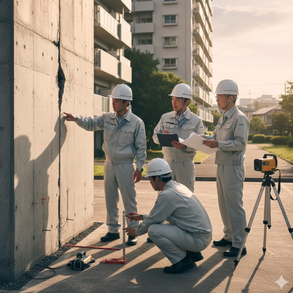 基礎のひび割れへの適切な補修業者とは