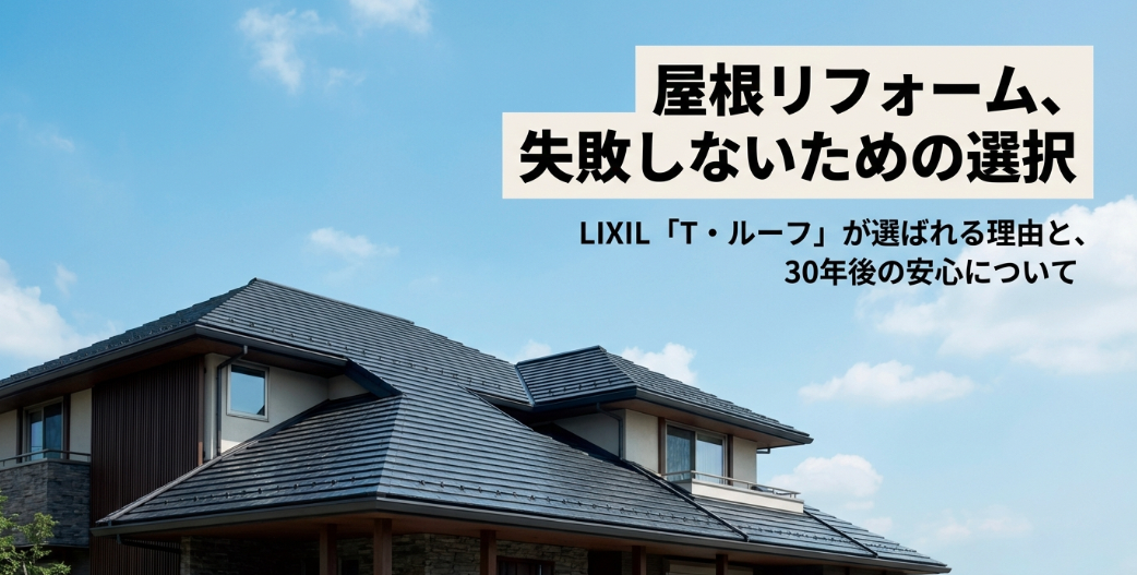 株式会社アップリメイクによるLIXIL T・ルーフ屋根リフォーム解説ガイド